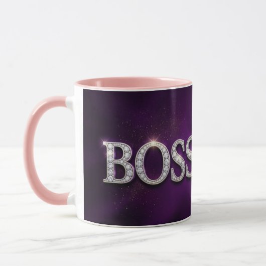 Boss Lady Diamonds Tasse (Links)