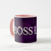 Boss Lady Diamonds Tasse (Vorderseite Links)