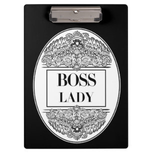 Boss Lady - Elegante Ermächtigung Klemmbrett