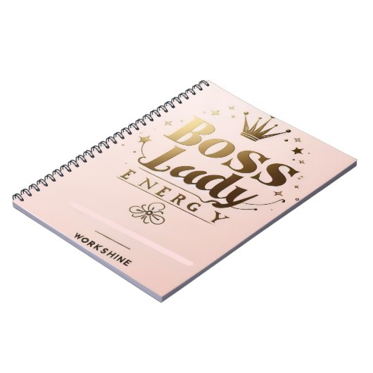 Boss Lady Energy Notebook Notizblock (Linke Seite)