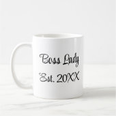 Boss Lady Est. Kaffeetasse (Links)