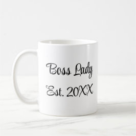 Boss Lady Est. Kaffeetasse