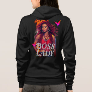 Boss Lady Fire Kapuzenpullover Hoodie