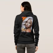 Boss Lady Fire Kapuzenpullover Hoodie (Schwarz voll)