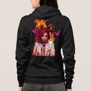 Boss Lady Fire Kapuzenpullover Hoodie