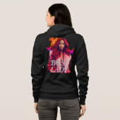 Boss Lady Fire Kapuzenpullover Hoodie (Schwarz voll)