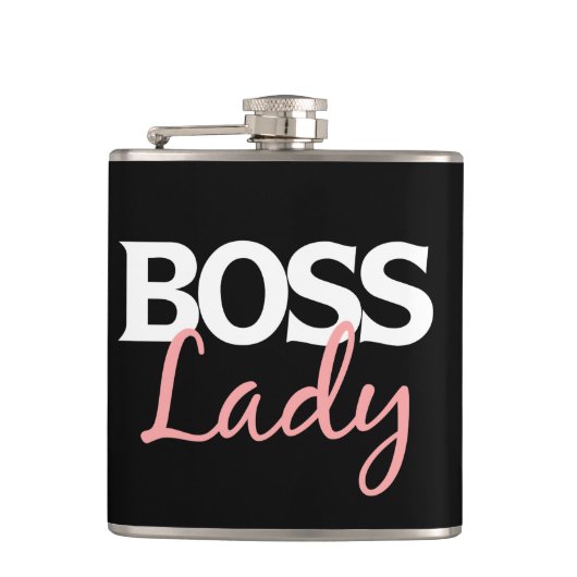 Boss Lady Flachmann (Vorderseite)