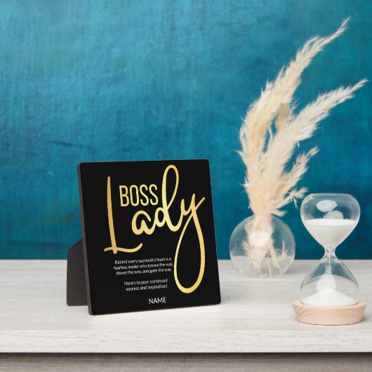 Boss Lady Fotoplatte (InSitu)