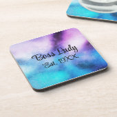 Boss Lady Getränkeuntersetzer (Linke Seite)