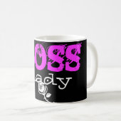 Boss Lady Gift Tasse (VorderseiteRechts)