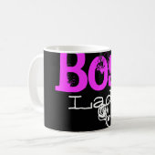 Boss Lady Gift Tasse (Vorderseite Links)