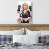 Boss Lady Glam Doll Leinwanddruck (Insitu (Schlafzimmer))