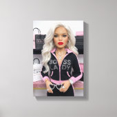 Boss Lady Glam Doll Leinwanddruck (Vorderseite)