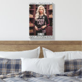 Boss Lady Glam Puppe Leinwanddruck (Insitu (Schlafzimmer))