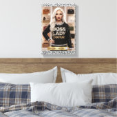 Boss Lady Glam Puppe Leinwanddruck (Insitu (Schlafzimmer))