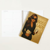Boss Lady Gold Shimmer Planner Planer (Anzeige)