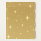 Boss Lady Gold Shimmer Planner Planer (Rückseite)