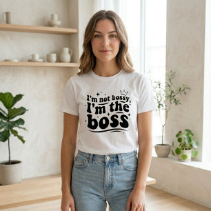Boss Lady Grafik T-Shirt  Lustiges sarkastisches Z