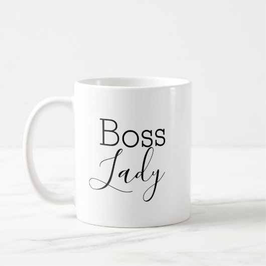 Boss Lady Kaffeetasse (Links)