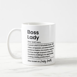 Boss Lady Kaffeetasse