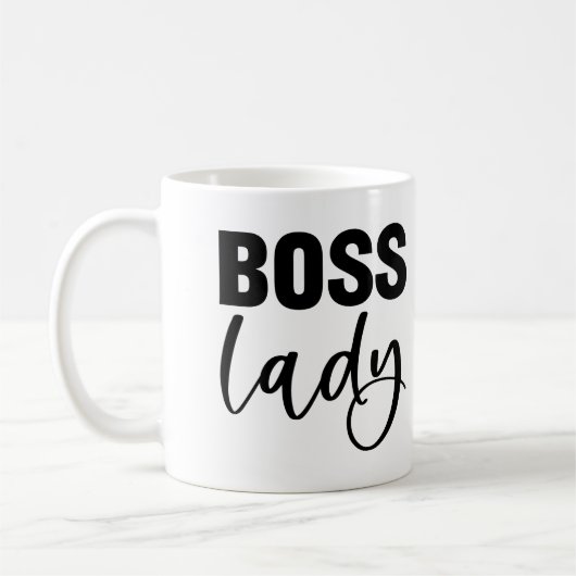 Boss Lady Kaffeetasse (Links)
