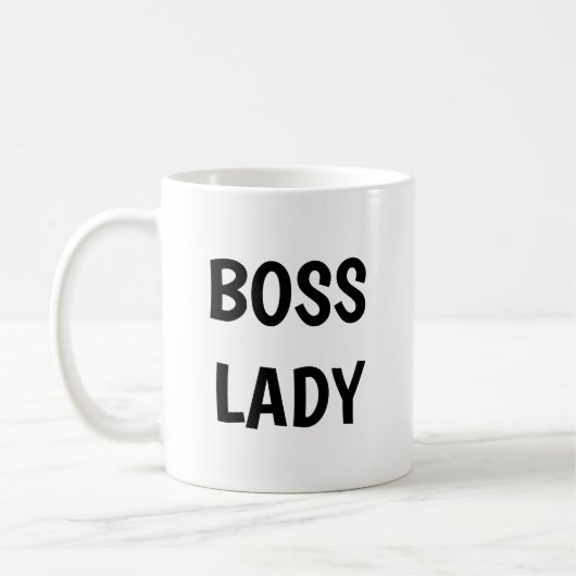 Boss Lady Kaffeetasse (Links)