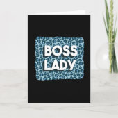 Boss Lady Karte (Vorderseite)