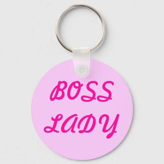 Boss Lady Key Kettengeschenk Schlüsselanhänger (Vorderseite)