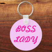 Boss Lady Key Kettengeschenk Schlüsselanhänger (Vorderseite)