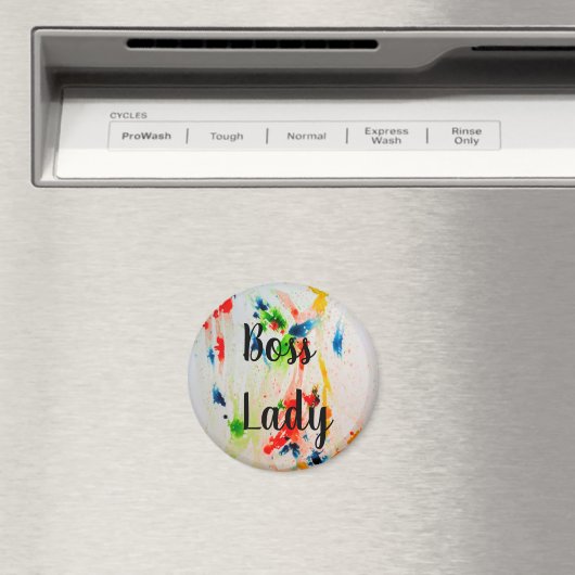 Boss Lady Kühlschrank Magnet (In Situ (Geschirrspüler))