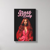 Boss Lady Leinwanddruck (Vorderseite)