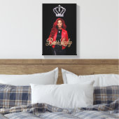 Boss Lady Leinwanddruck (Insitu (Schlafzimmer))