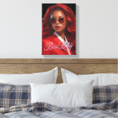 Boss Lady Leinwanddruck (Insitu (Schlafzimmer))