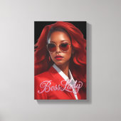Boss Lady Leinwanddruck (Vorderseite)