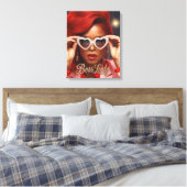 Boss Lady Leinwanddruck (Insitu (Schlafzimmer))
