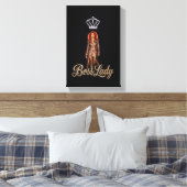 Boss Lady Leinwanddruck (Insitu (Schlafzimmer))