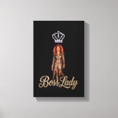 Boss Lady Leinwanddruck (Vorderseite)