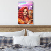 Boss Lady Leinwanddruck (Insitu (Schlafzimmer))