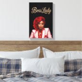 Boss Lady Leinwanddruck (Insitu (Schlafzimmer))