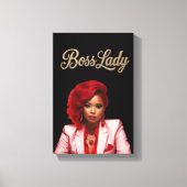 Boss Lady Leinwanddruck (Vorderseite)