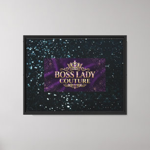 Boss Lady Leinwanddruck auf Spannrahmen