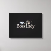Boss Lady Leinwanddruck auf Spannrahmen (Vorderseite)