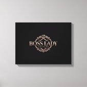 Boss Lady Leinwanddruck gespannt (Vorderseite)