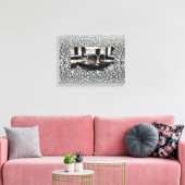 Boss Lady Leinwanddruck gespannt (Insitu (Wohnzimmer))
