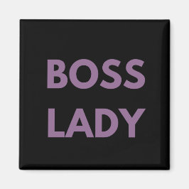 Boss Lady Lila Letters Magnet