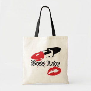 Boss Lady Lippenstift und Lippen Budget-Tasche Tragetasche
