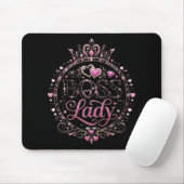 Boss-Lady-Mauspad Mousepad (Mit Mouse)