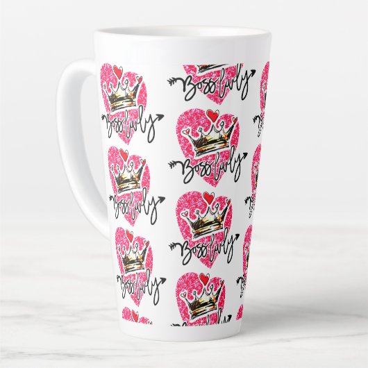 Boss Lady Milchtasse (Linke Ecke)