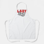 Boss Lady Mindset – Powerful Women Quote Design Schürze (Vorderseite)