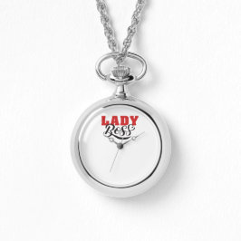 Boss Lady Mindset – Zitatdesign für starke Frauen Armbanduhr